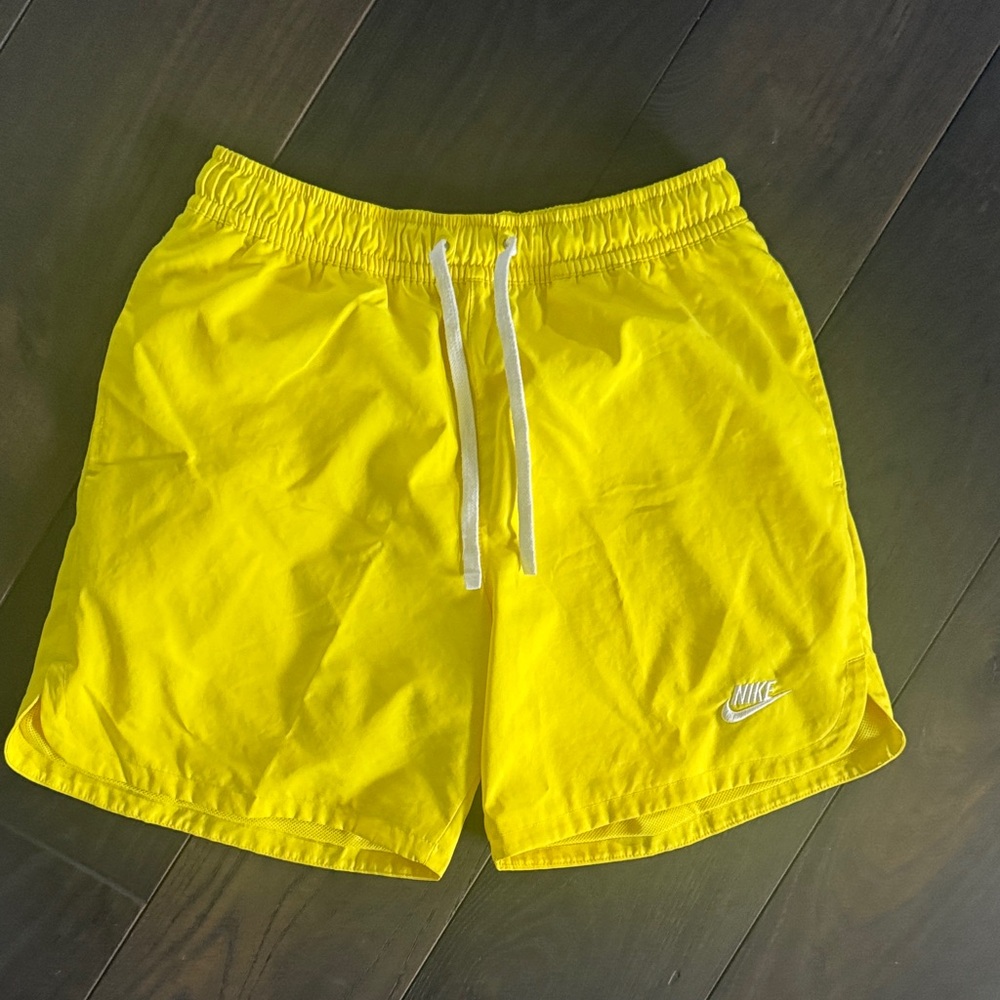 Nike Bright Yellow Sports/Swim Shorts
